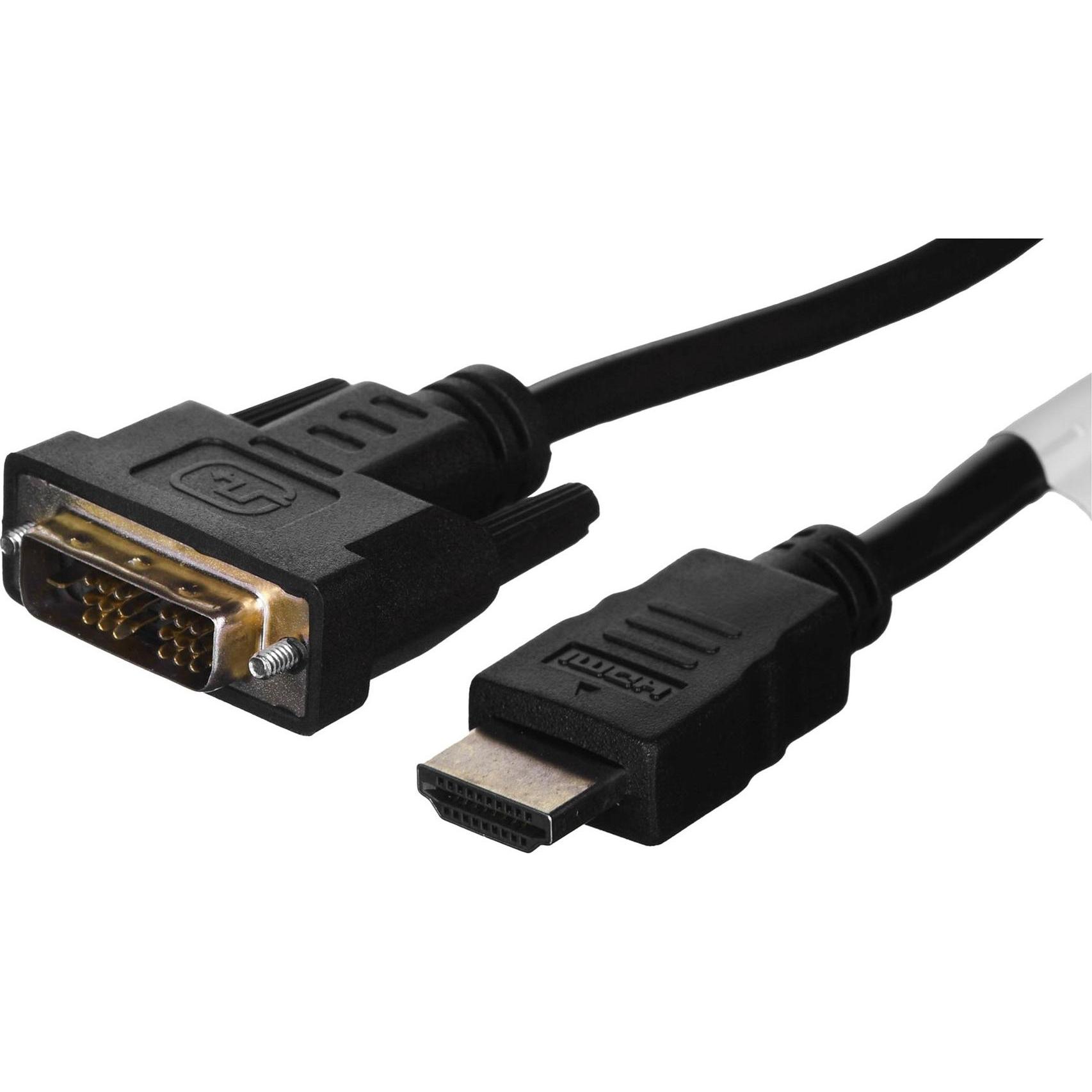 Lanberg Kabel CA-HDDV-10CC-0018-BK (HDMI M (1.80 m, HDMI), Video Kabel