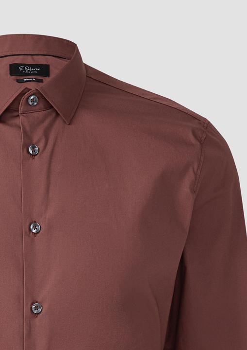 Immagine prodotto s.Oliver Tailored Fit: Baumwollstretch-Hemd mit Kentkragen (44)