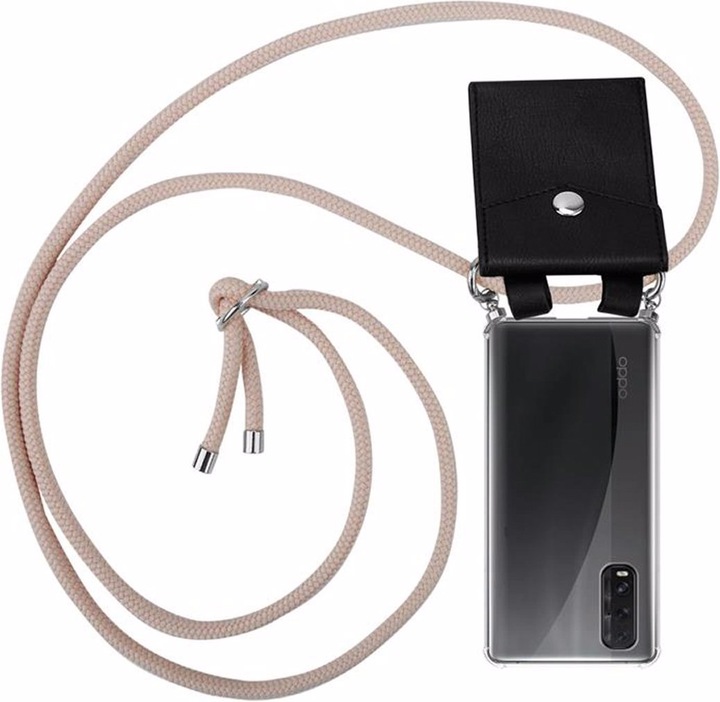 Produktbild Cadorabo TPU Handy Kette SILBER Cover