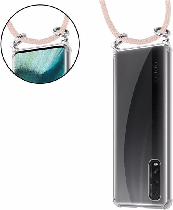Produktbild Cadorabo TPU Handy Kette SILBER Cover