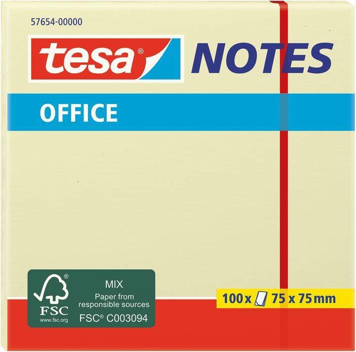 Energy Label tesa Note sheets, sticky notes (75 x 75 mm)