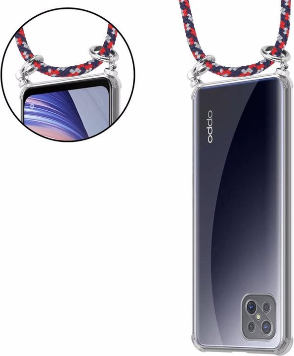 Produktbild Cadorabo TPU Handy Kette SILBER Cover