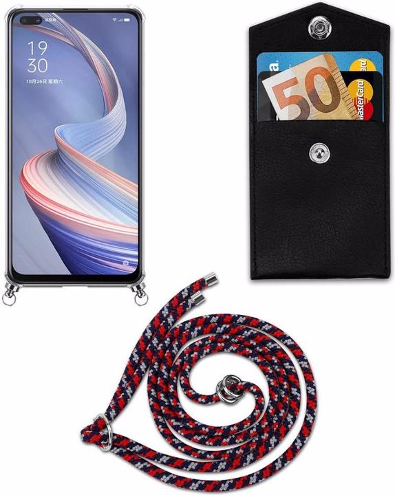 Produktbild Cadorabo TPU Handy Kette SILBER Cover