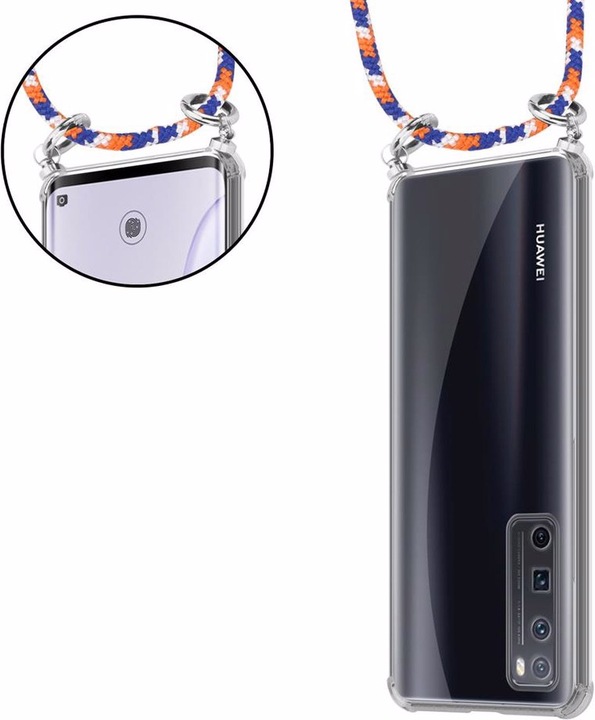 Produktbild Cadorabo TPU Handy Kette SILBER Cover