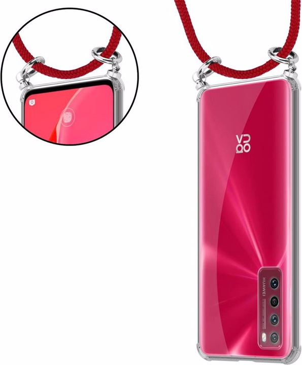 Produktbild Cadorabo TPU Handy Kette SILBER Cover