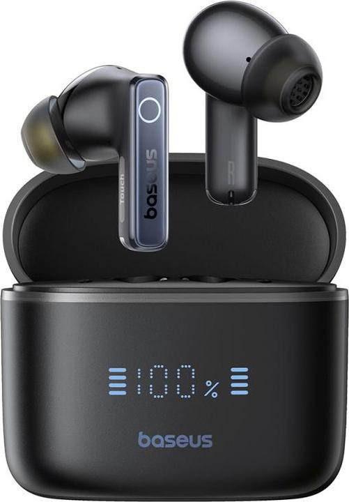 Actual product image Baseus - Wireless Earbuds Bowie 30 (A00073100126-00) - Bluetooth, True Wireless - Cosmic Black (Wireless)