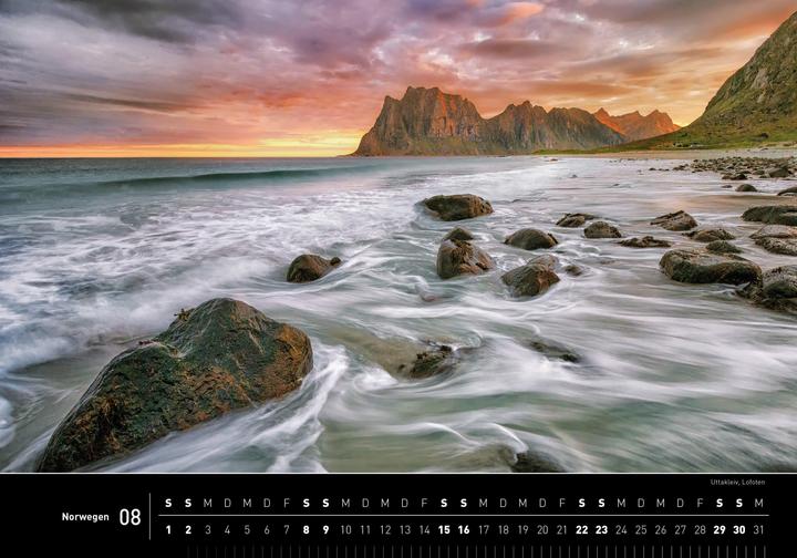 Immagine prodotto Calendario Premium Norvegia 2026 (50 x 35 cm)