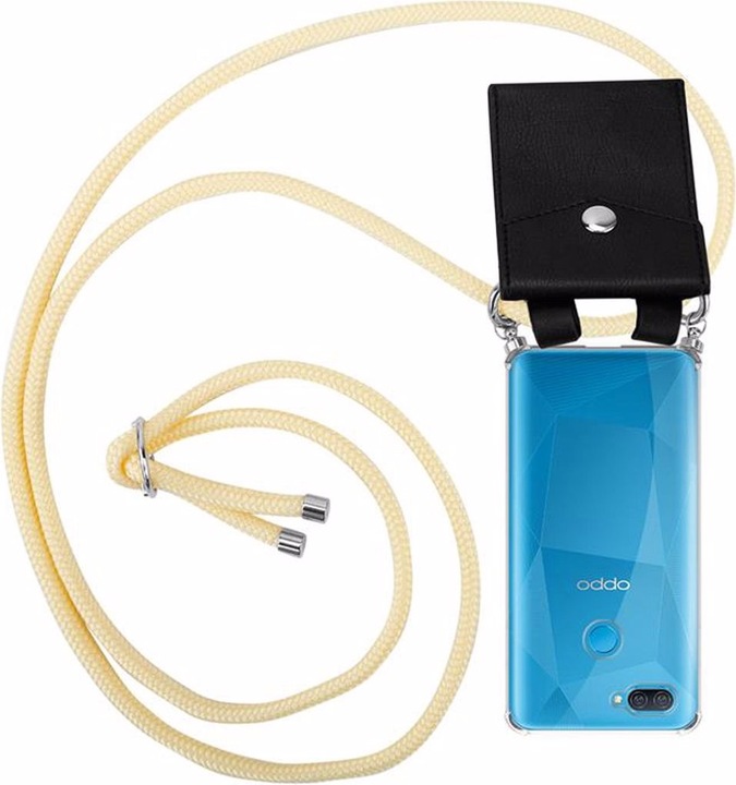 Produktbild Cadorabo TPU Handy Kette SILBER Cover