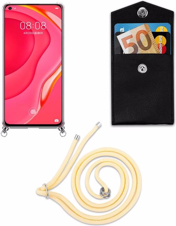 Produktbild Cadorabo TPU Handy Kette SILBER Cover