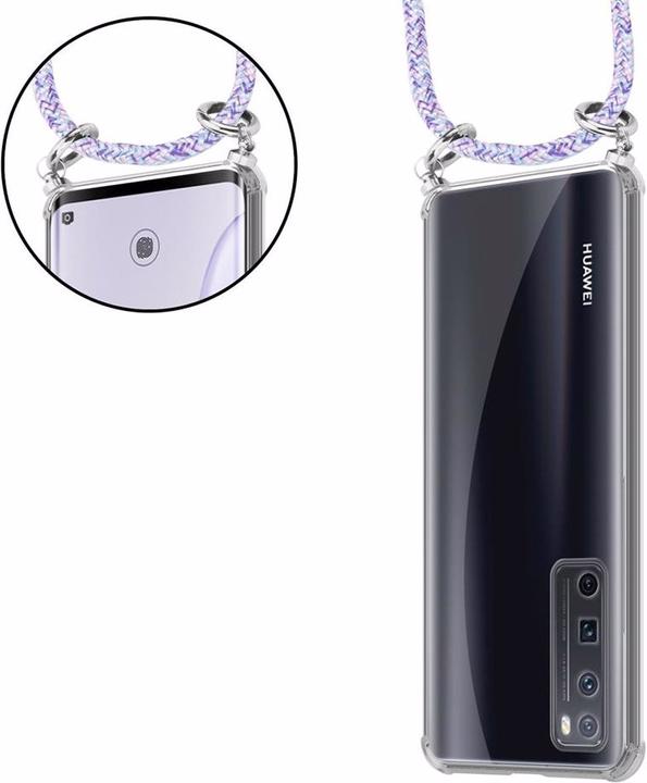 Produktbild Cadorabo TPU Handy Kette SILBER Cover