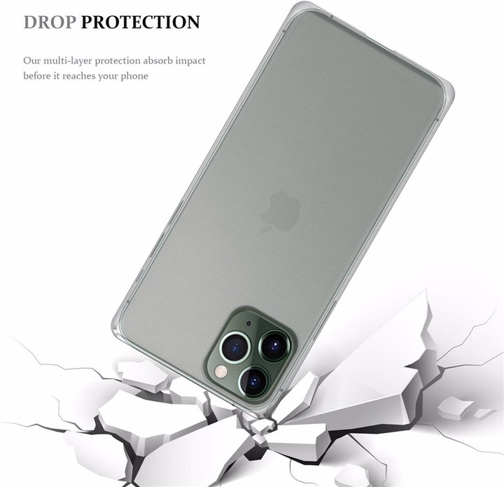 Produktbild Cadorabo TPU Ultra Slim AIR Cover (Apple iPhone 12, Realme 12 Pro+)