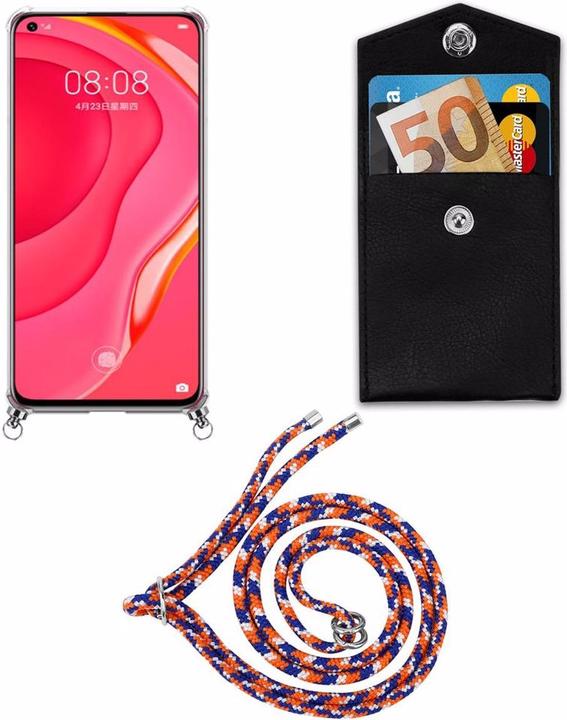 Produktbild Cadorabo TPU Handy Kette SILBER Cover