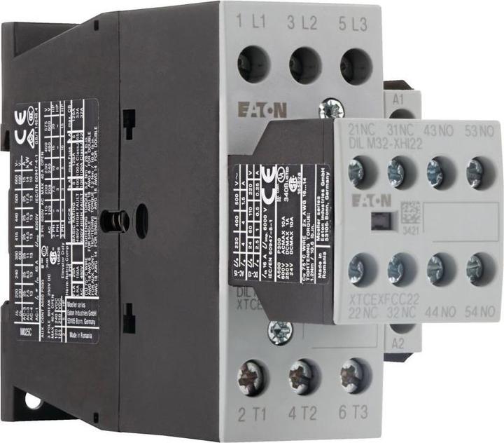 Actual product image Eaton Power contactor 3S2Ö 11kW/400V AC DILM25-32 RDC2