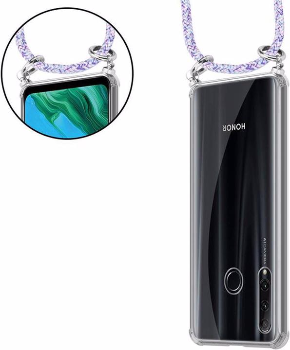 Produktbild Cadorabo TPU Handy Kette SILBER Cover