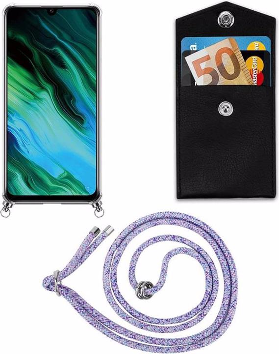 Produktbild Cadorabo TPU Handy Kette SILBER Cover