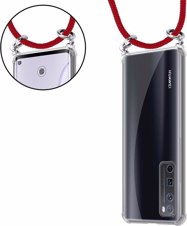 Produktbild Cadorabo TPU Handy Kette SILBER Cover
