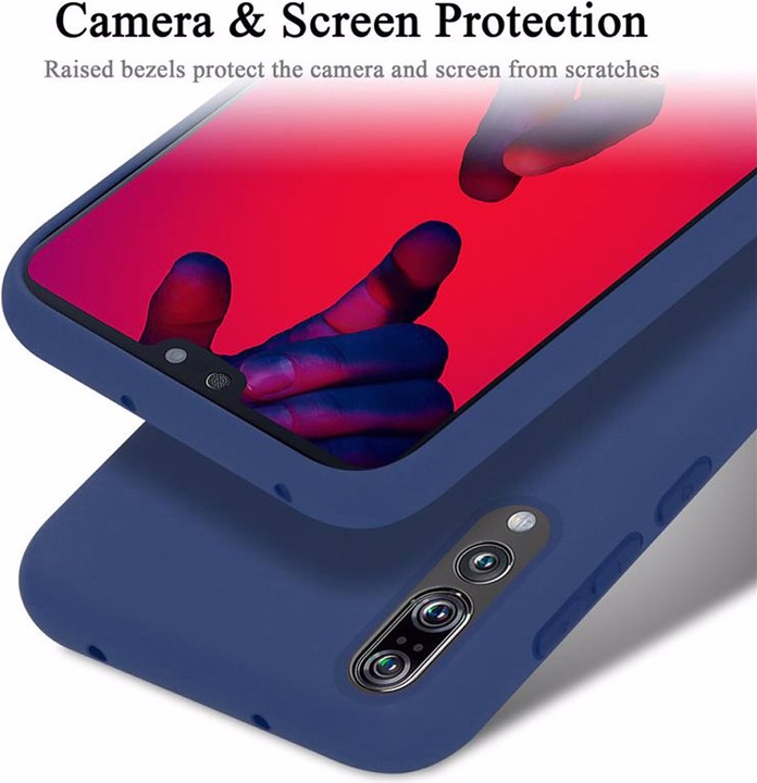 Produktbild Cadorabo TPU Liquid Silicone Case Cover (Huawei P20 Pro, Huawei P20 Plus)