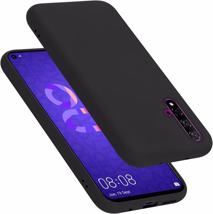 Produktbild Cadorabo TPU Liquid Silicone Case Cover (Huawei Nova 5T, Honor 20s, Huawei P20)