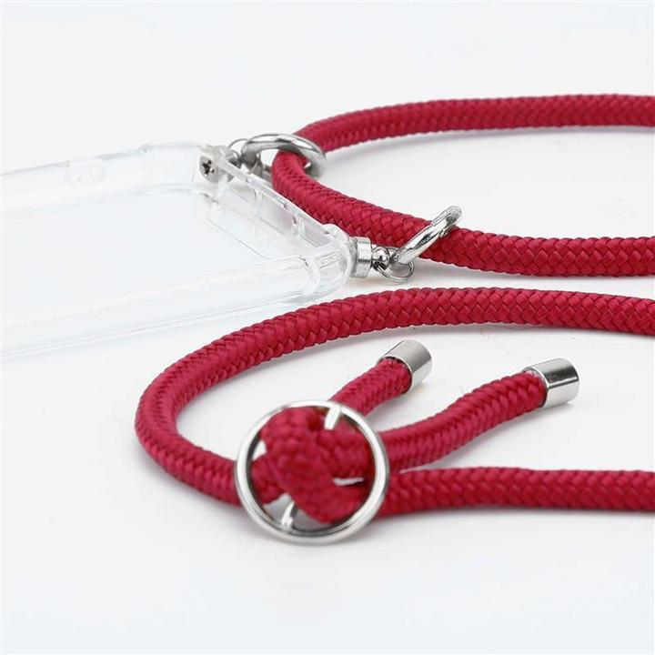 Produktbild Cadorabo TPU Handy Kette SILBER Cover