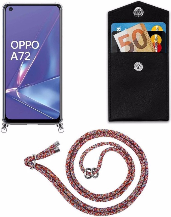 Produktbild Cadorabo TPU Handy Kette SILBER Cover