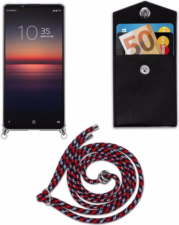 Produktbild Cadorabo TPU Handy Kette SILBER Cover