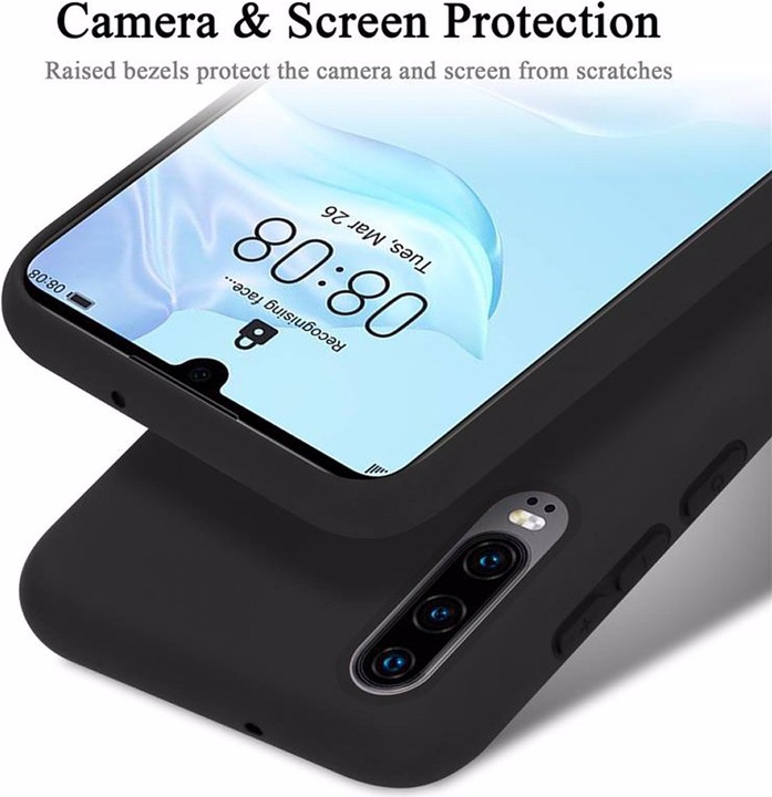 Produktbild Cadorabo TPU Liquid Silicone Case Cover (Huawei P30)