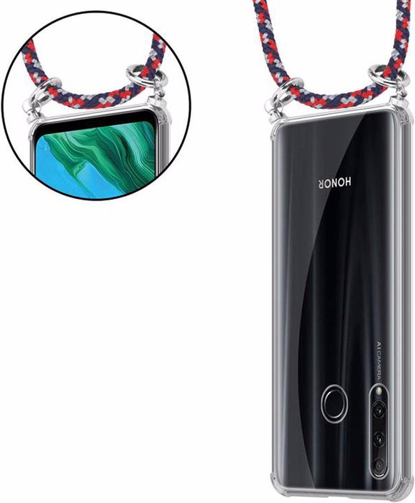 Produktbild Cadorabo TPU Handy Kette SILBER Cover