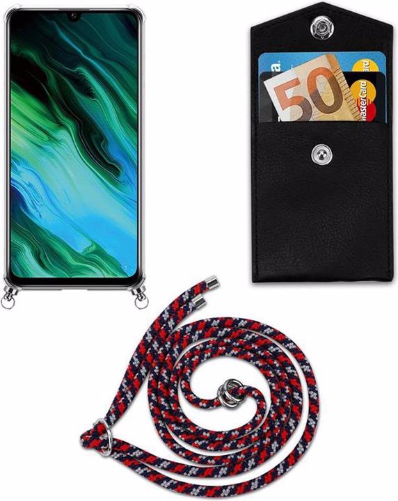 Produktbild Cadorabo TPU Handy Kette SILBER Cover