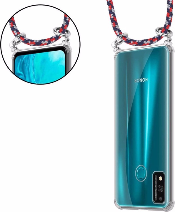 Produktbild Cadorabo TPU Handy Kette SILBER Cover
