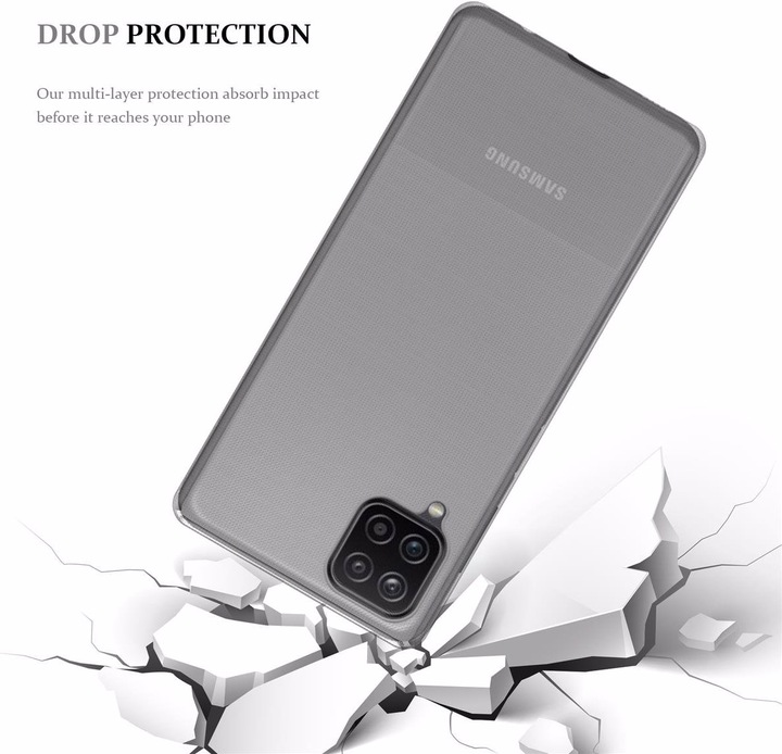 Immagine prodotto Cadorabo TPU ultra sottile AIR Cover (Samsung Galaxy M12, Samsung Galaxy A12)