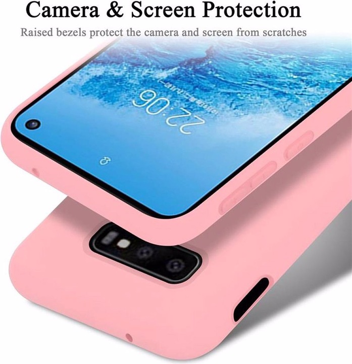 Produktbild Cadorabo TPU Liquid Silicone Case Cover (Samsung Galaxy S10e)