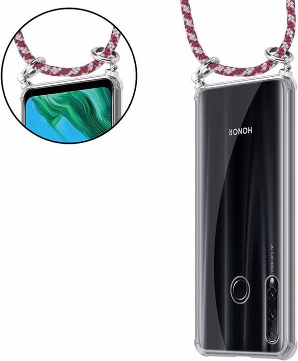 Produktbild Cadorabo TPU Handy Kette SILBER Cover