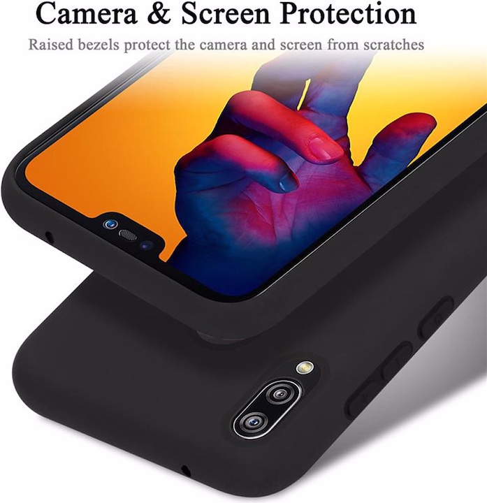 Produktbild Cadorabo TPU Liquid Silicone Case Cover (Huawei Nova 3E, Huawei P20 Lite)