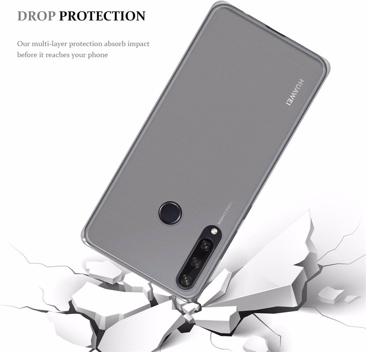 Produktbild Cadorabo TPU Ultra Slim AIR Cover (Huawei Y6p)