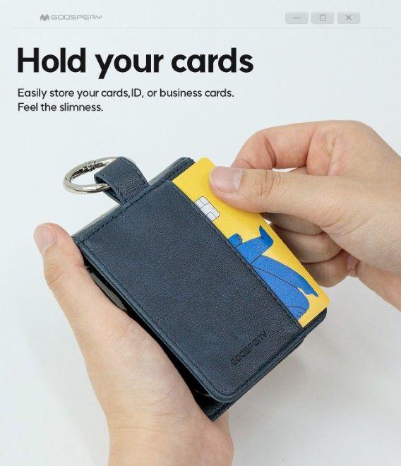 Actual product image Goospery Basic Diary Case Series Hülle (Samsung Galaxy Z Flip7)