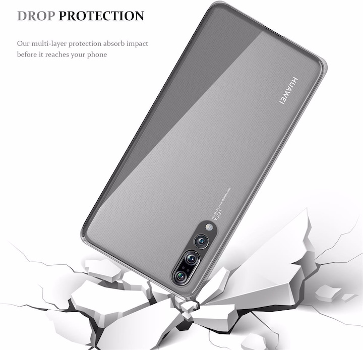 Actual product image Cadorabo TPU Ultra Slim AIR Cover (Huawei P20 Pro, Huawei P20 Plus)