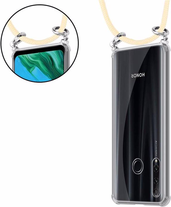 Produktbild Cadorabo TPU Handy Kette SILBER Cover