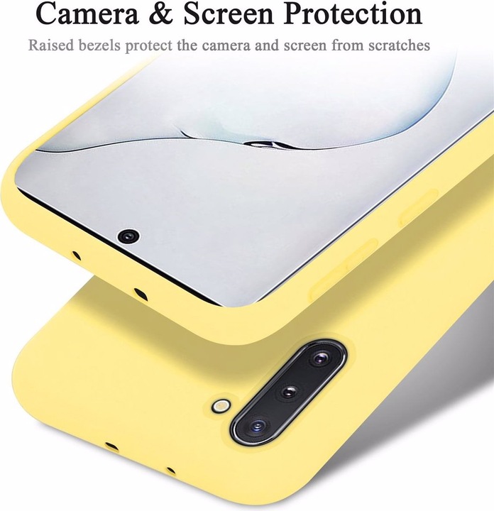Produktbild Cadorabo TPU Liquid Silicone Case Cover (Samsung Galaxy Note 10)