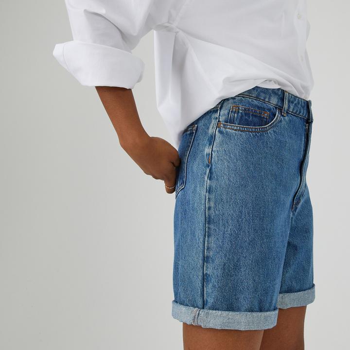 Actual product image La Redoute Collections Jean shorts