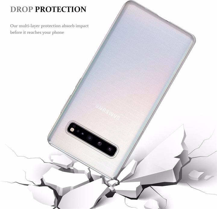 Produktbild Cadorabo TPU Ultra Slim AIR Cover (Samsung Galaxy S10 5G)