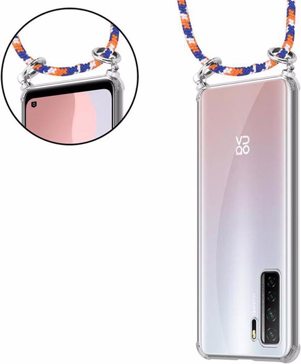 Produktbild Cadorabo TPU Handy Kette SILBER Cover