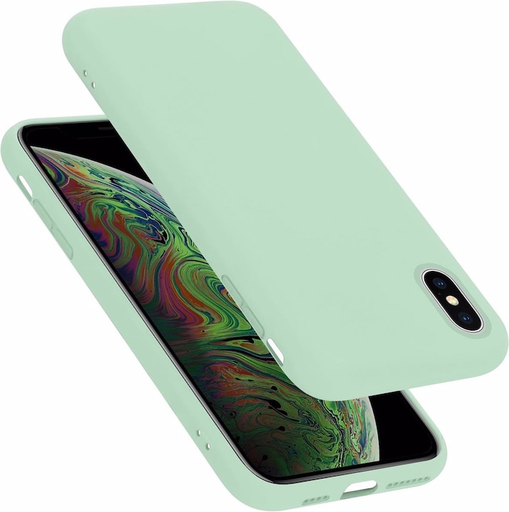 Produktbild Cadorabo TPU Liquid Silicone Case Cover (Apple iPhone XS Max)