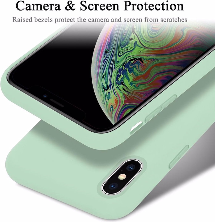 Produktbild Cadorabo TPU Liquid Silicone Case Cover (Apple iPhone XS Max)
