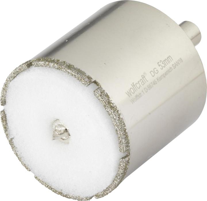 Produktbild wolfcraft Diamant-Lochsäge Ceramic Ø 53 mm (53 Millimeter)