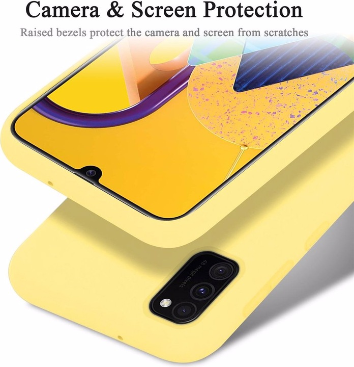 Produktbild Cadorabo TPU Liquid Silicone Case Cover (Samsung Galaxy M30s, Samsung Galaxy M21)