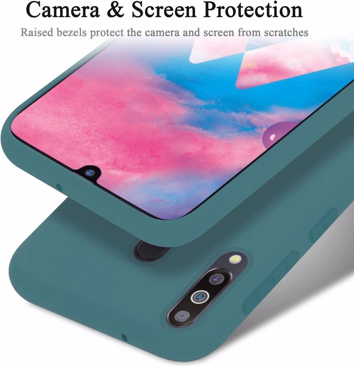 Produktbild Cadorabo TPU Liquid Silicone Case Cover (Samsung Galaxy A40s, Samsung Galaxy M30)