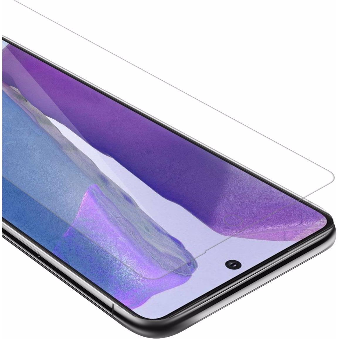 Cadorabo Displayschutzglas (1 Stück, Samsung Galaxy Note 20), Smartphone Schutzfolie, Transparent