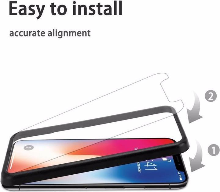 Produktbild Cadorabo Displayschutzglas mit Einbauhilfe (3 Stück, Apple iPhone XS Max)