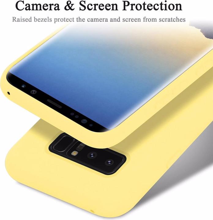 Immagine prodotto Cadorabo Copertura della cassa del silicone liquido TPU (Samsung Galaxy Note 8)