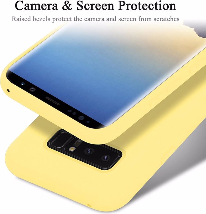 Produktbild Cadorabo TPU Liquid Silicone Case Cover (Samsung Galaxy Note 8)